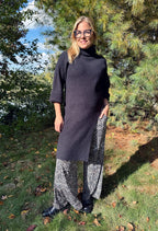 Marina : Robe avec fente asymétrique