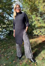 Marina : Robe avec fente asymétrique