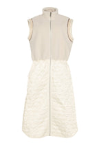 Montana - Veste longue bi-matière avec sherpa