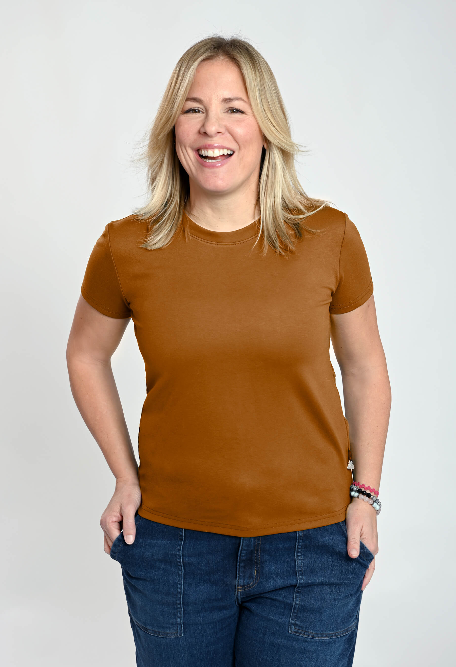 Nadia - Chandail à manches courtes en PDR