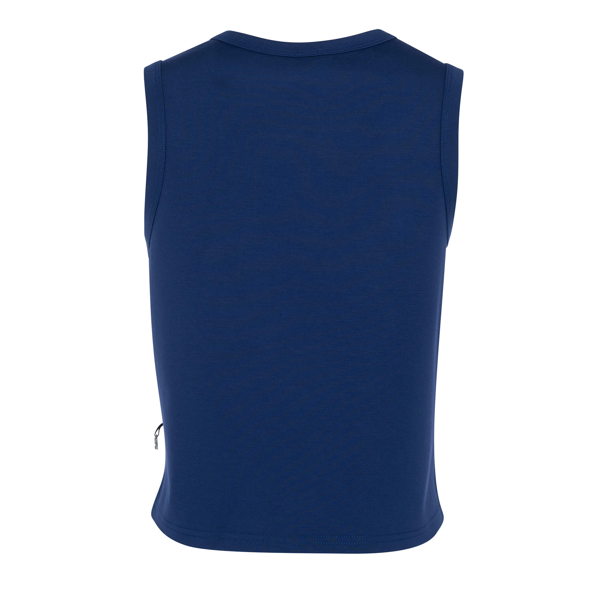 Reese - Camisole structurée à encolure ronde et fente latérale