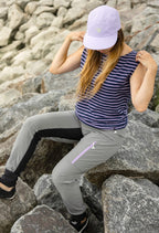 Renée - Pantalon à taille haute élastique