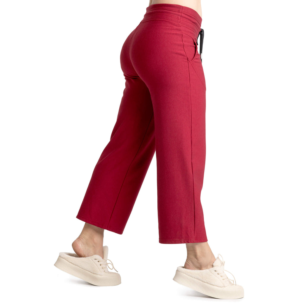 Pantalon Romane 7/8 - Rouge - par KSL