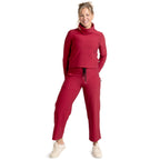 Pantalon Romane 7/8 - Chandail Valéry - Rouge - par KSL