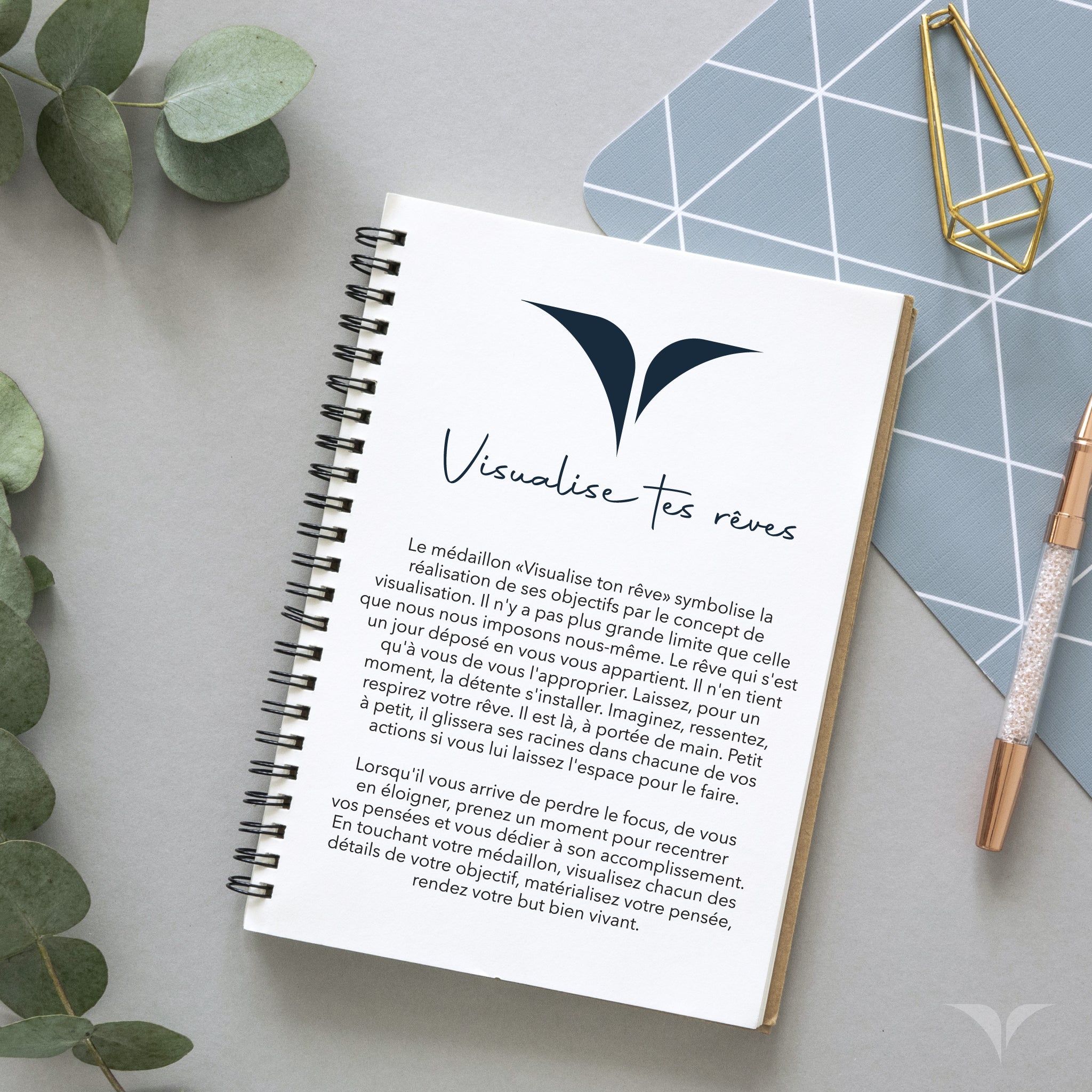 Médaillon "Visualise ton rêve"