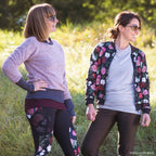 Veste bomber ample à manches longues imprimé Rosie - Billy