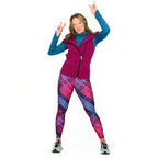 Legging à carreaux et taille haute - Angèle Édition Éco