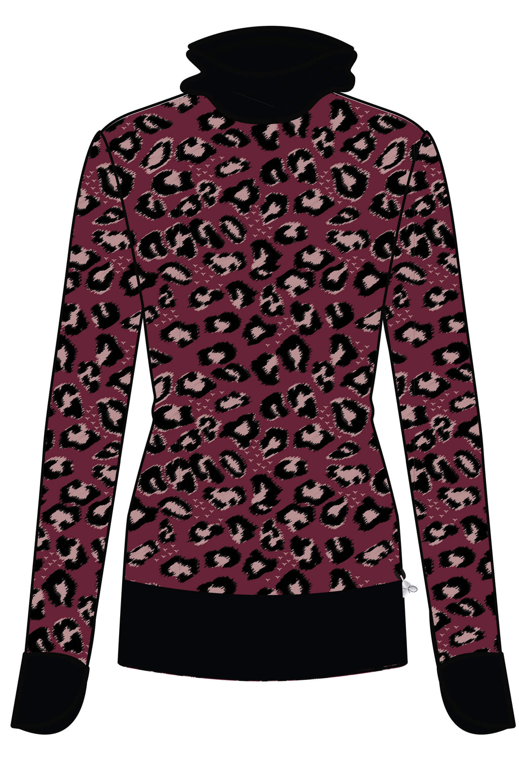 Bianca - Chandail à capuchon et manches longues - collection Coeur de Lion