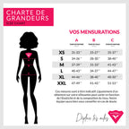 Leggins à découpes transparents et taille haute - Sandrine Azur