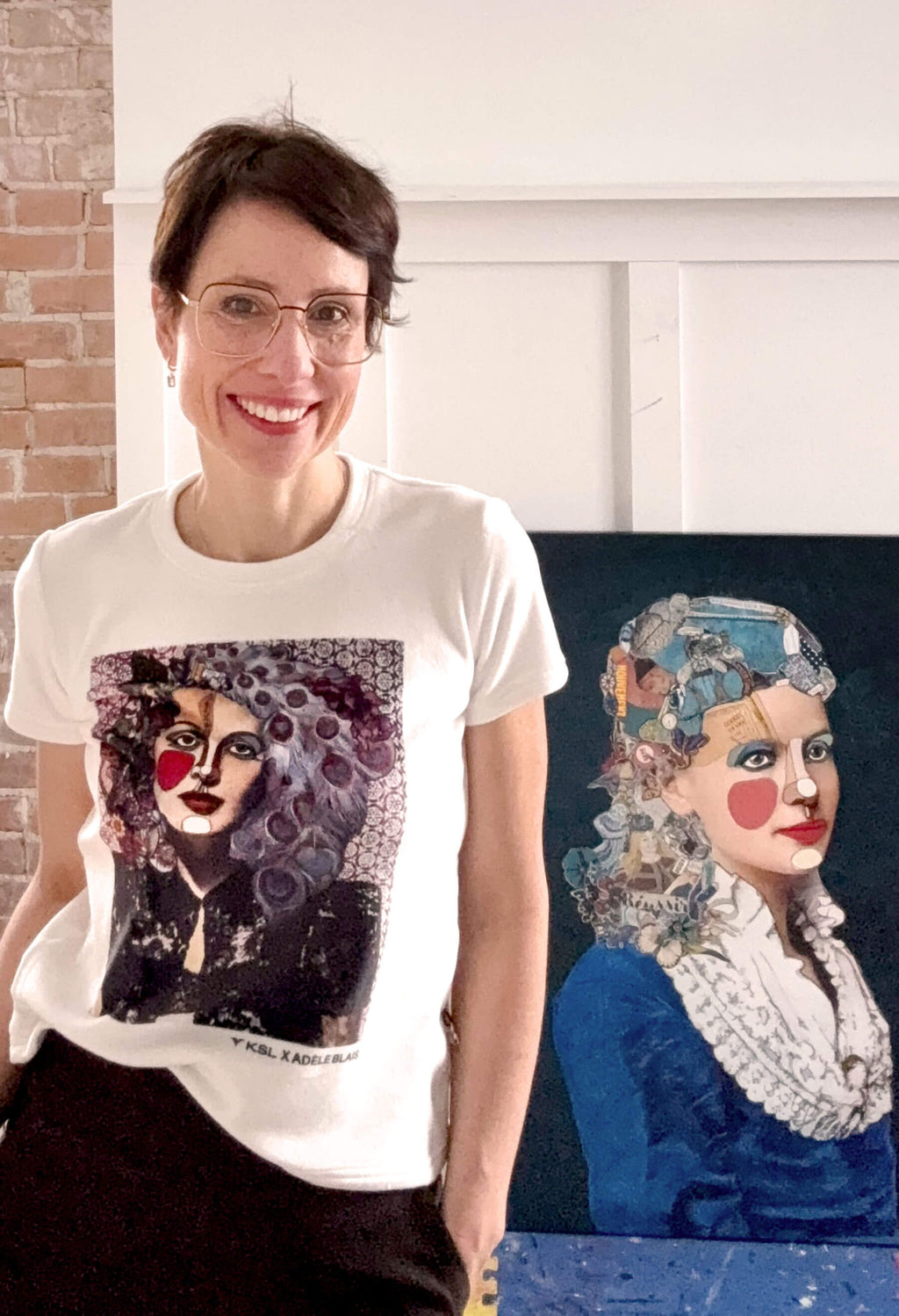 KSL X Adèle Blais : une collaboration inspirante pour le projet FORTES et ses chandails Idola mettant en lumière des femmes qui ont marqué l'histoire, dont Hedy Lamarr