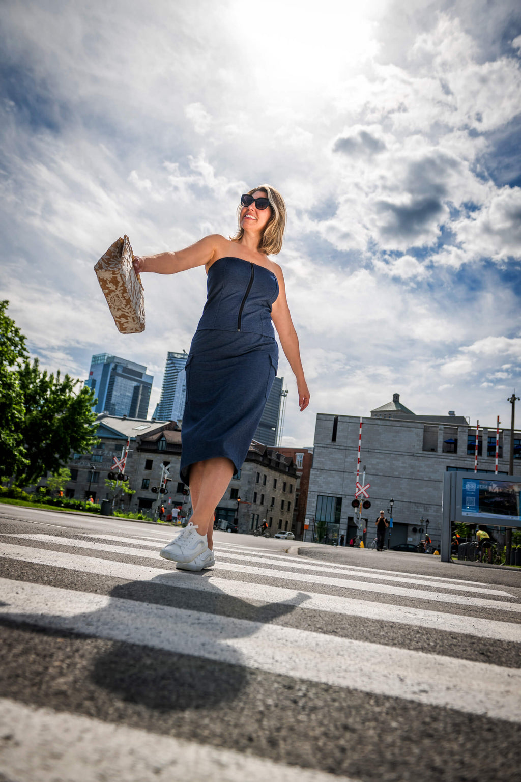 Carrie - Denim Bustier