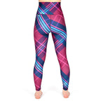 Legging à carreaux et taille haute - Angèle Édition Éco