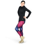 Legging à carreaux et taille haute - Angèle Édition Éco
