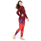 Legging à carreaux et taille haute - Angèle Édition Éco