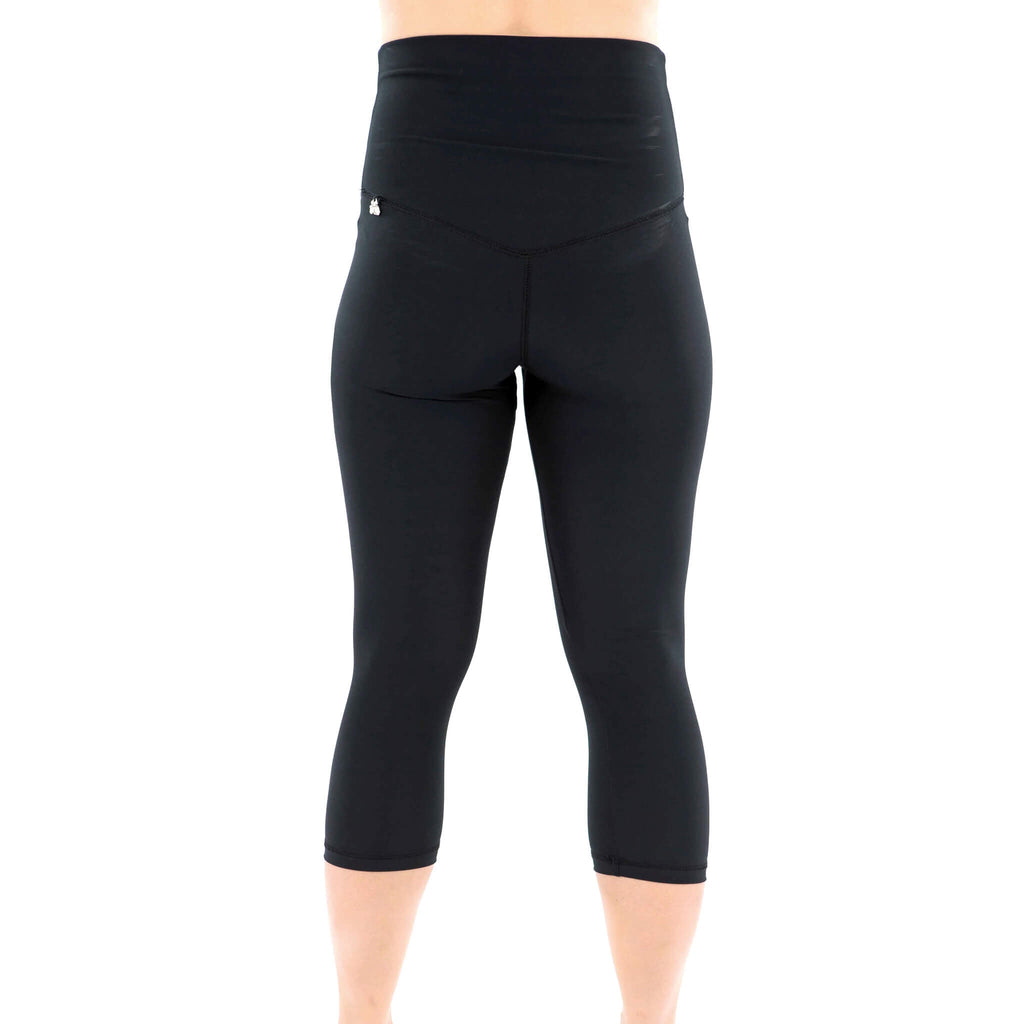 Angelina - High-waisted capri leggings - Eco Edition