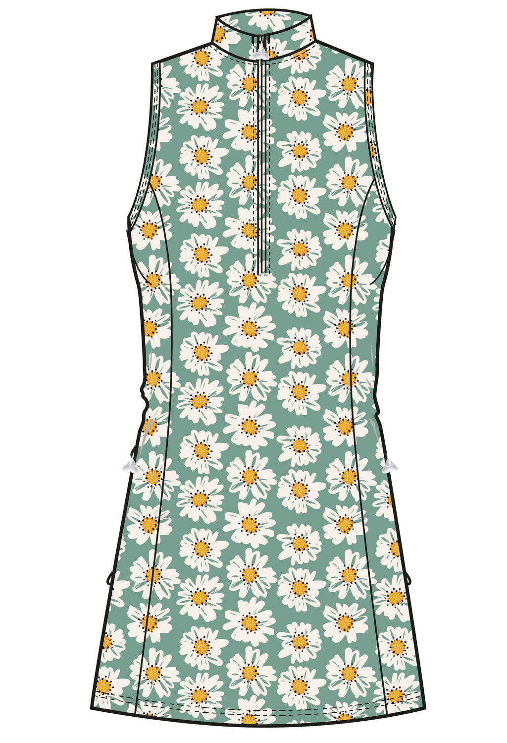 Louysa - Short sleeveless dress