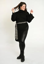 Marina : Robe avec fente asymétrique