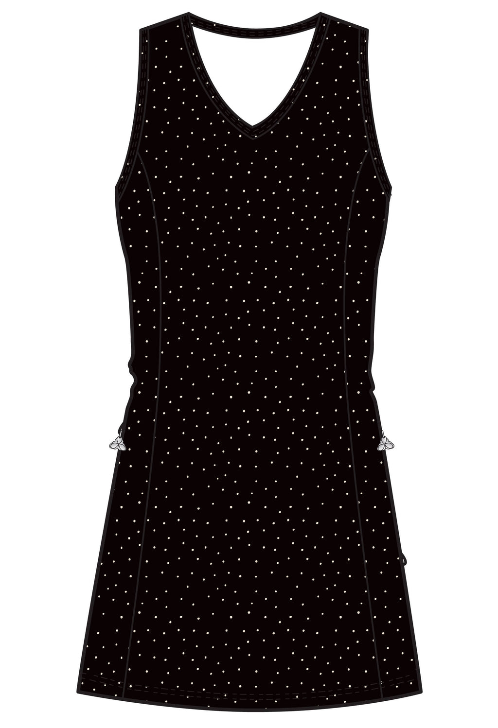 Vivia - Short sleeveless dress