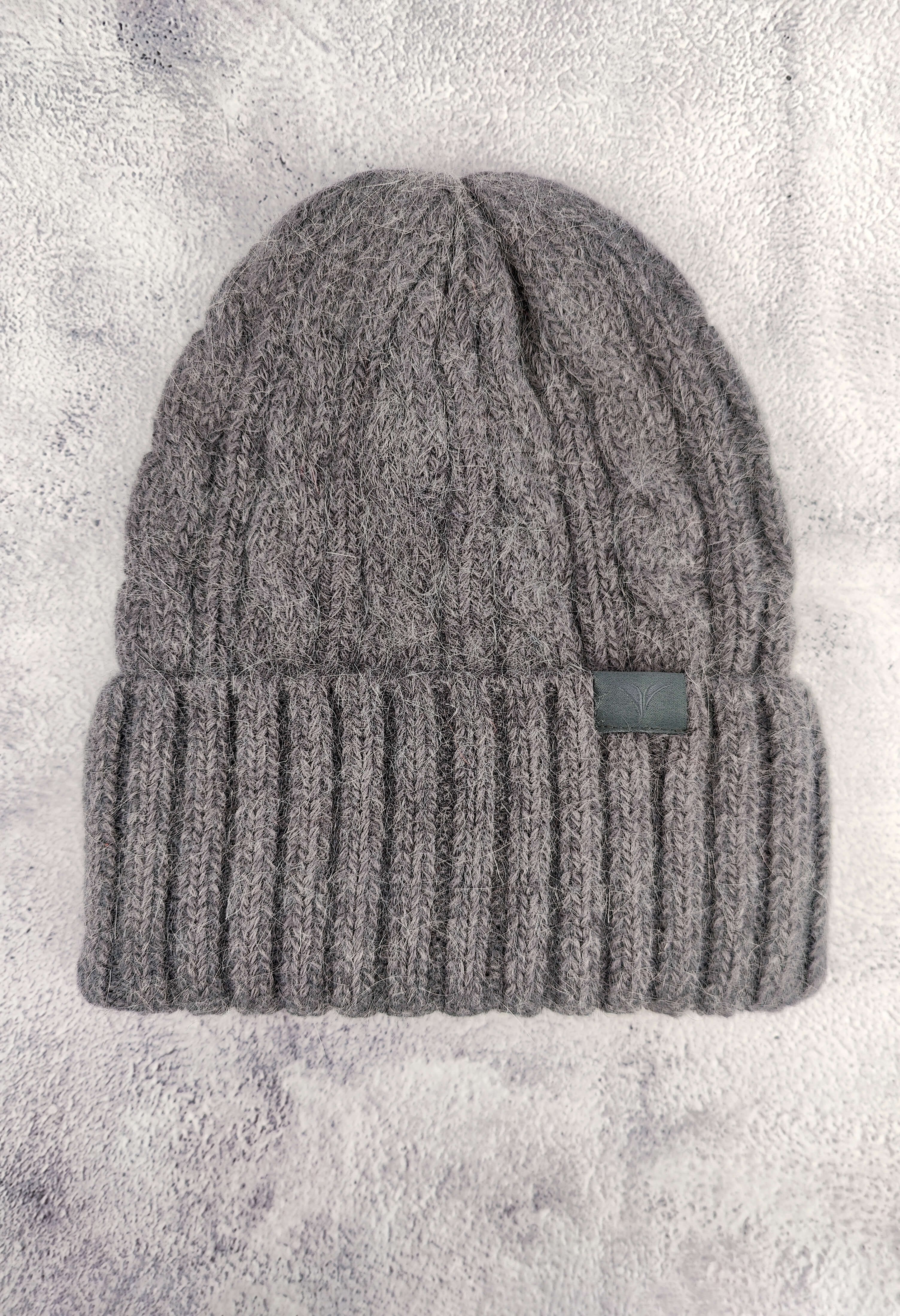 Alaska - Tuque côtelée douce avec revers