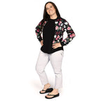 Veste bomber ample à manches longues imprimé Rosie - Billy