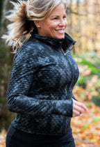 Maria - Veste à manches longues avec fermeture éclair