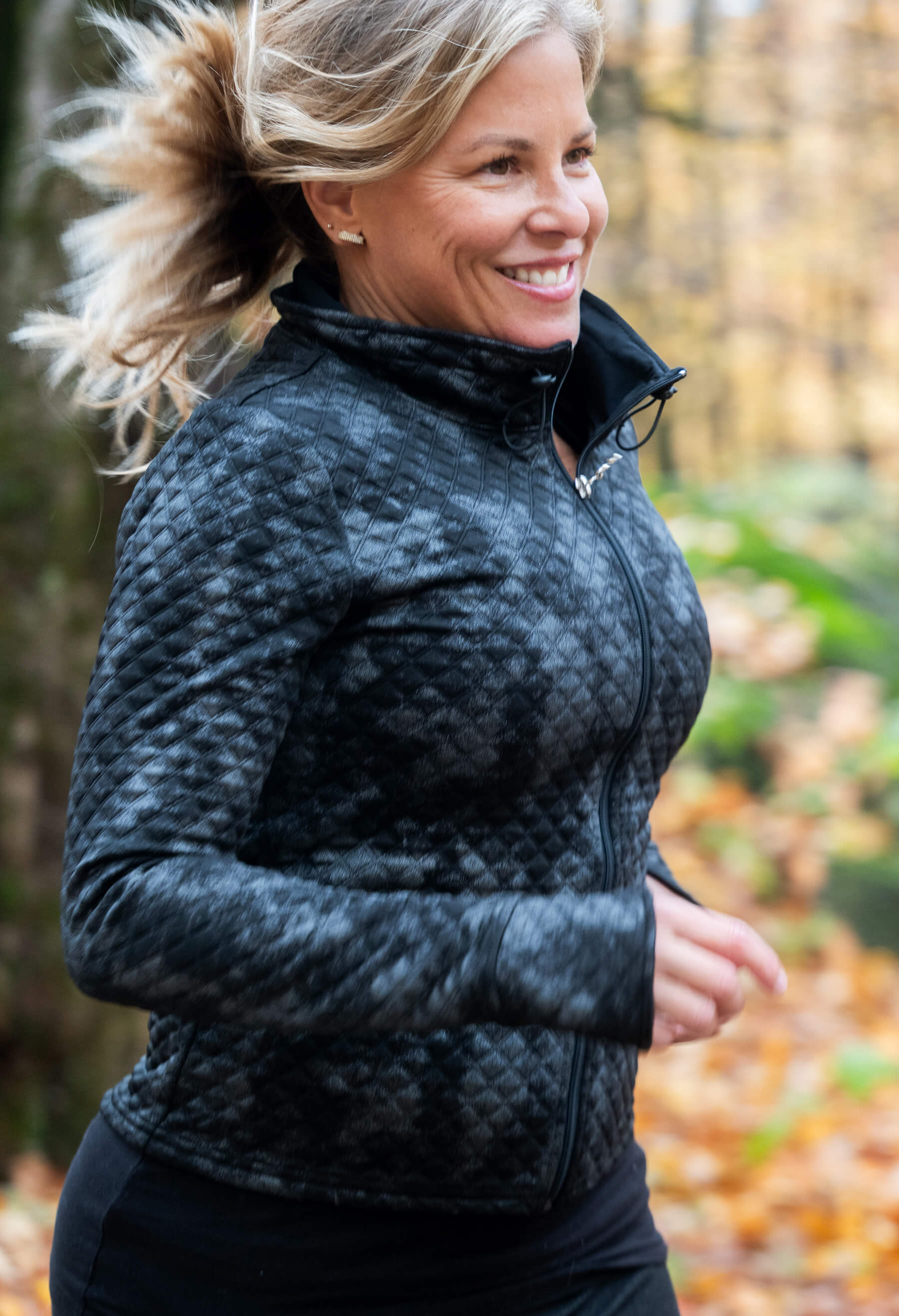 Maria - Veste à manches longues avec fermeture éclair