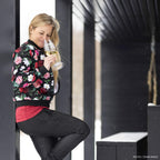 Veste bomber ample à manches longues imprimé Rosie - Billy