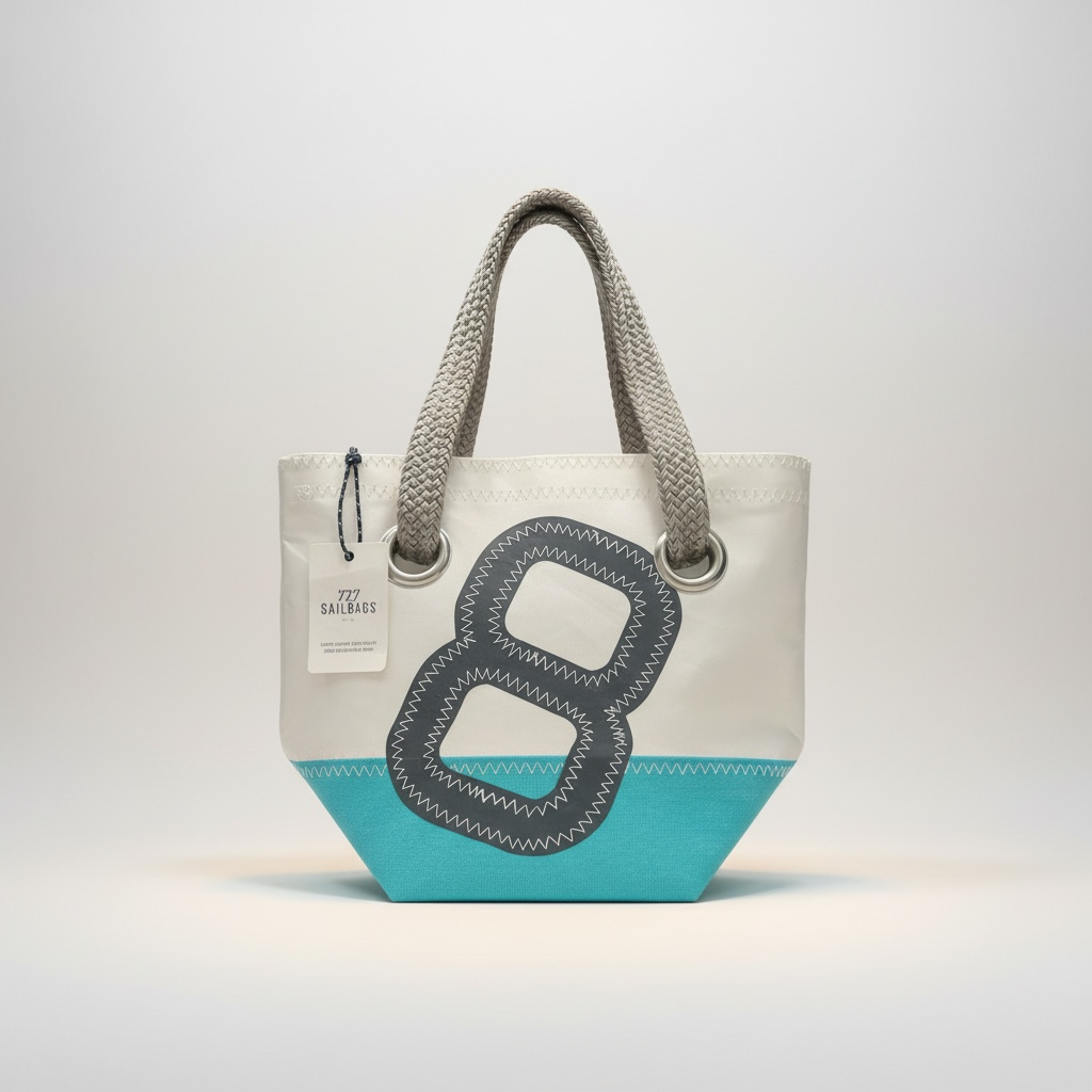 Mini Sail Bag Numéro Huit en Toile Technique