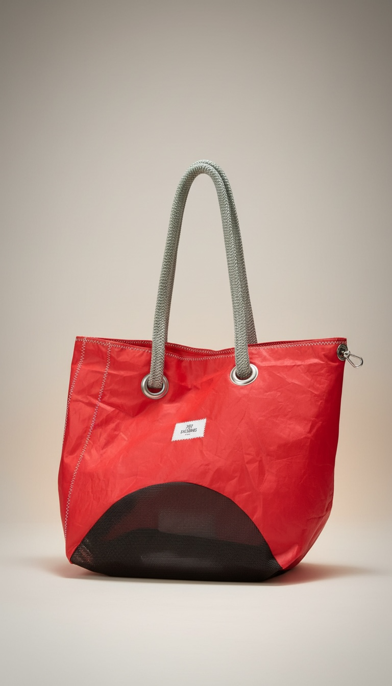 Sac de plage et loisirs Sail Bag Éclat Rouge