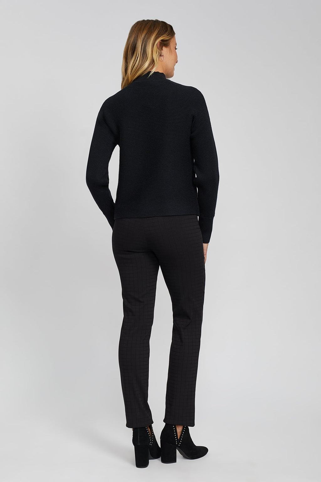 Léna - Ribbed high-neck sweater