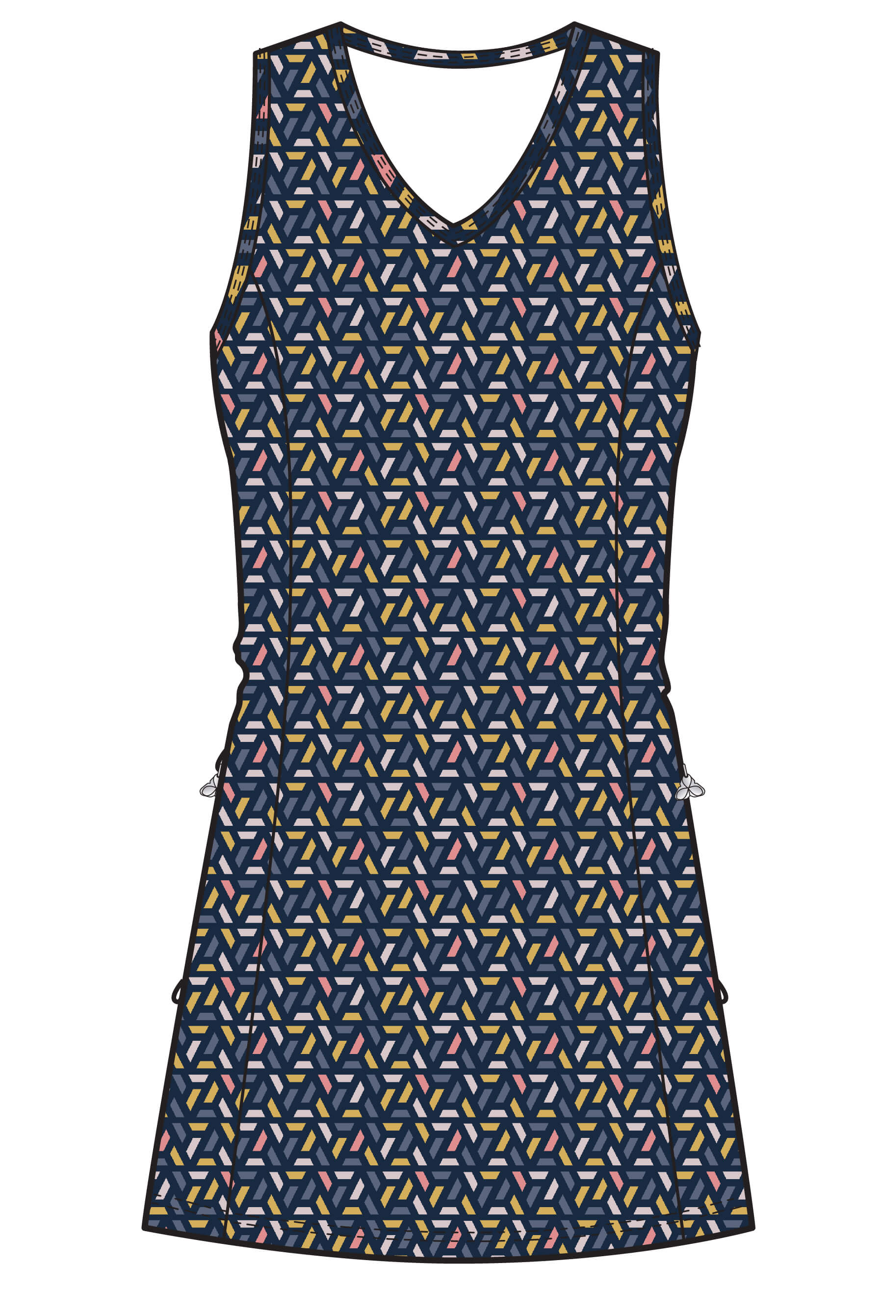 Vivia - Short sleeveless dress