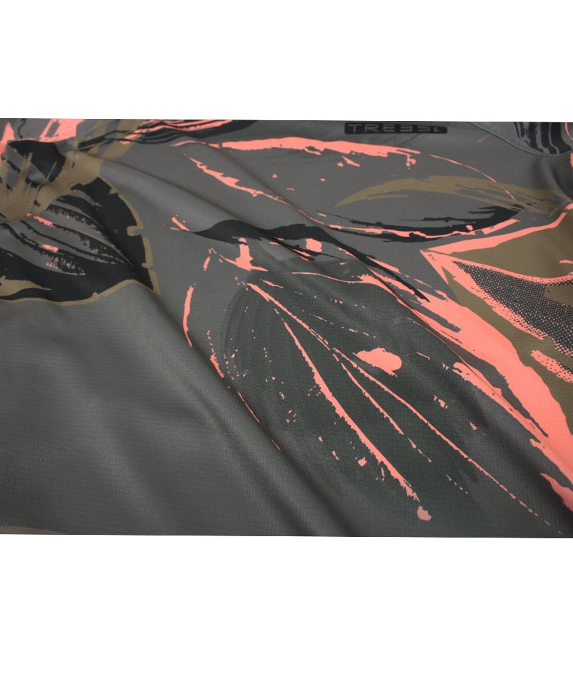 Maillot de Vélo ROOTS | Olive/Dark Forest in TMA-135.8WC by TREES Mountain Apparel