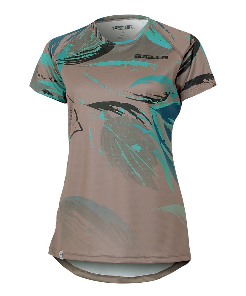 Maillot de Vélo ROOTS | Sarcelle/Sable in TMA-135.8WC by TREES Mountain Apparel