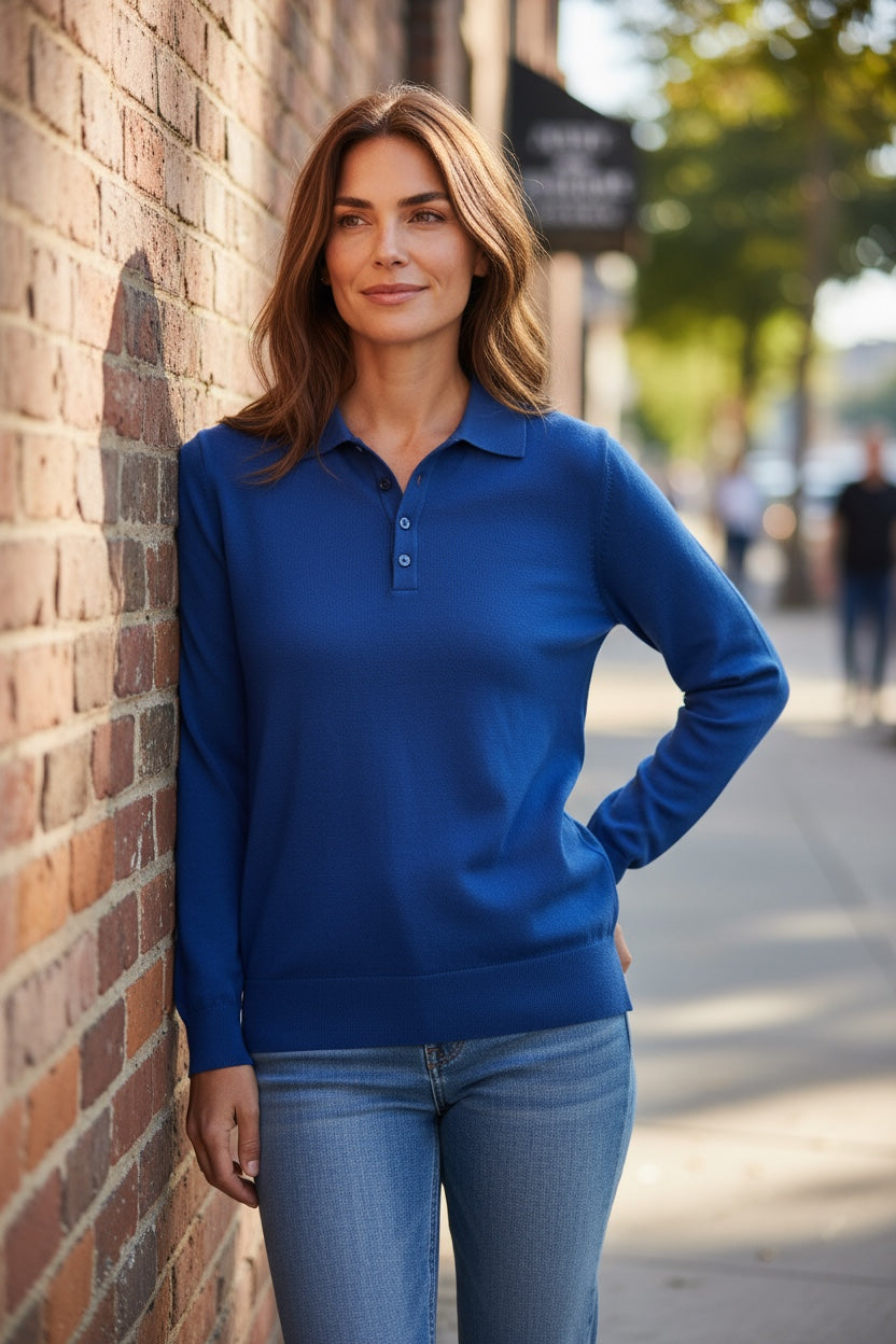 Henley polo - Moliva